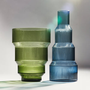 Kosta Boda Pavilion Vase Green Large