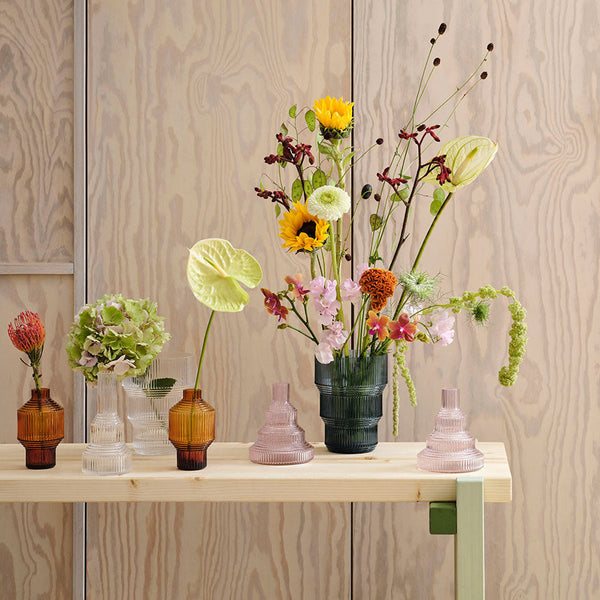 Load image into Gallery viewer, Kosta Boda Pavilion Vase Clear Small
