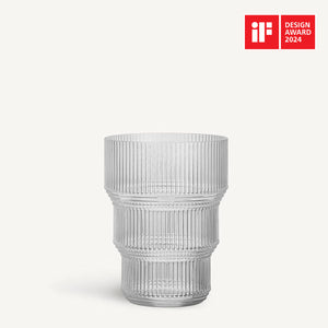Kosta Boda Pavilion Tulip Vase Clear
