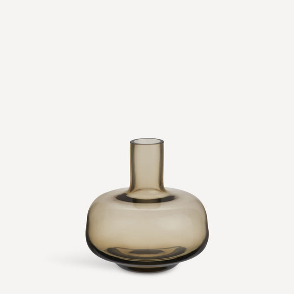 Load image into Gallery viewer, Kosta Boda Kappa Vase Brown Mini
