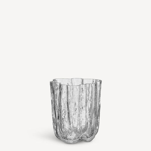 Kosta Boda Crackle Vase Clear Small
