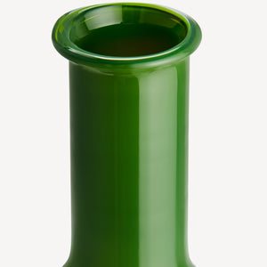 Kosta Boda Lab Measuring Flask Vase Green