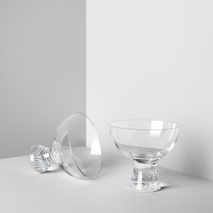 Kosta Boda Limelight Bowl on Foot