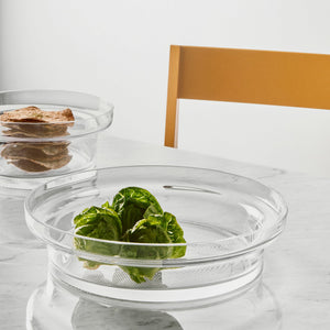 Kosta Boda Limelight Bowl Clear Tall