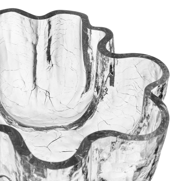 Load image into Gallery viewer, Kosta Boda Crackle Clear Bowl
