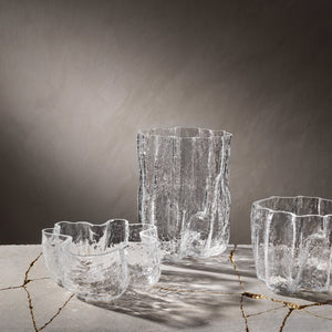 Kosta Boda Crackle Clear Bowl