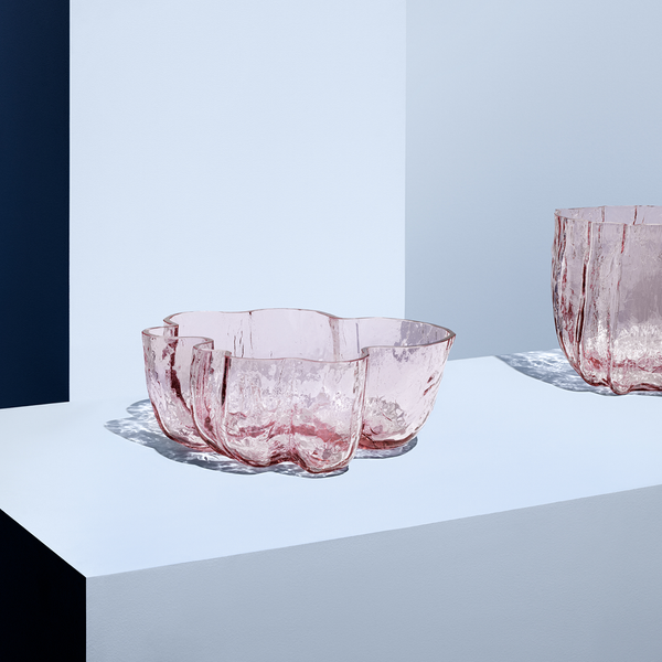 Load image into Gallery viewer, Kosta Boda Crackle Pink Bowl
