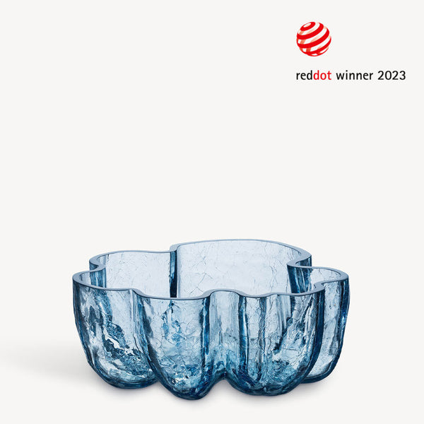 Load image into Gallery viewer, Kosta Boda Crackle Circular Bowl
