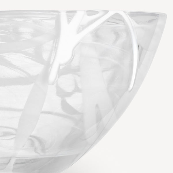 Load image into Gallery viewer, Kosta Boda Contrast Bowl White/White Medium

