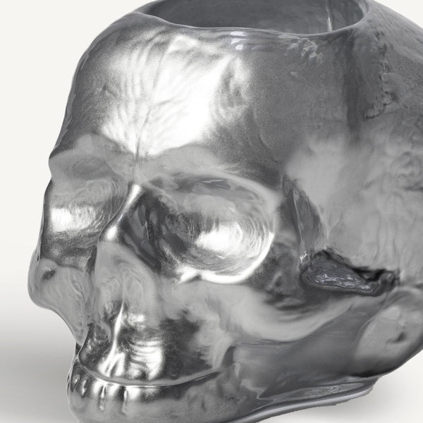 Load image into Gallery viewer, Kosta Boda Still Life Silver Votive
