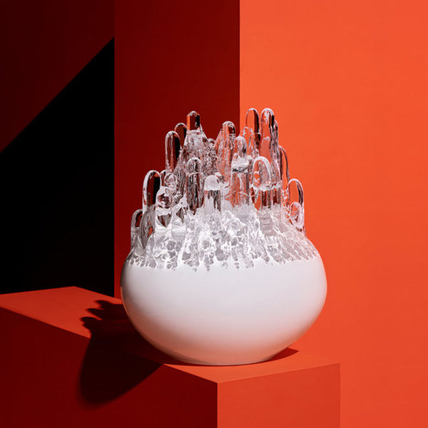 Load image into Gallery viewer, Kosta Boda Polar White Large
