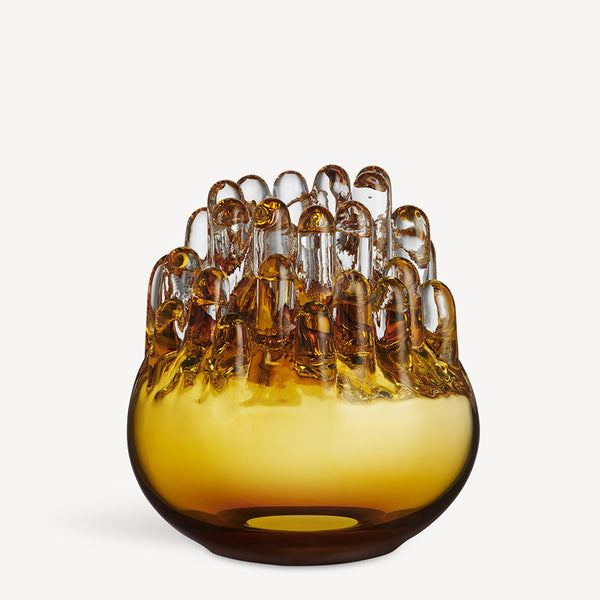 Load image into Gallery viewer, Kosta Boda Polar Amber Medium
