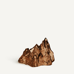 Kosta Boda The Rock Votive Bronze
