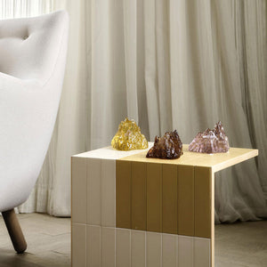 Kosta Boda The Rock Votive Bronze