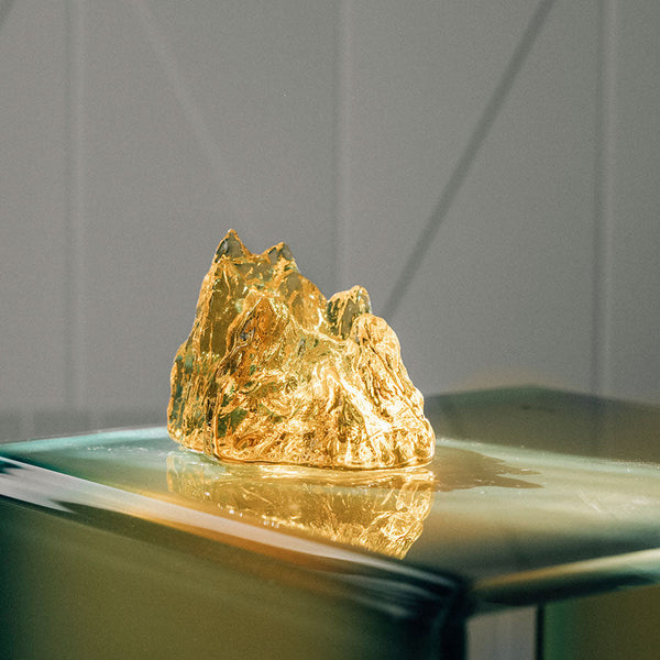 Load image into Gallery viewer, Kosta Boda The Rock Votive Yellow
