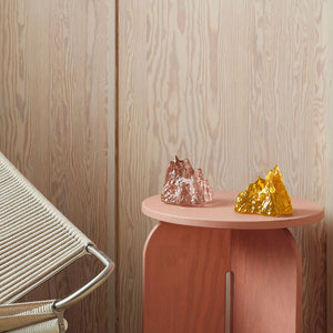 Kosta Boda The Rock Votive Yellow