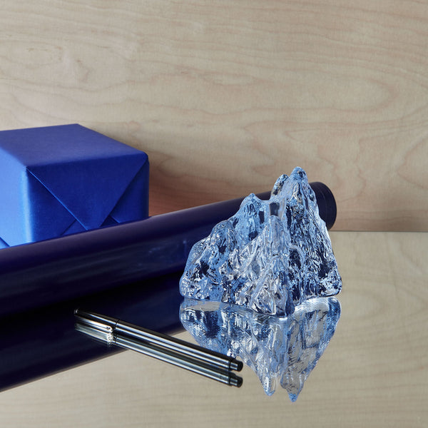 Load image into Gallery viewer, Kosta Boda The Rock Votive Ice Blue
