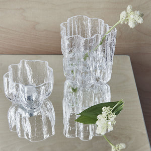 Kosta Boda Crackle Bowl/Votive Clear