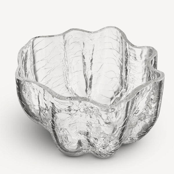 Load image into Gallery viewer, Kosta Boda Crackle Bowl/Votive Clear
