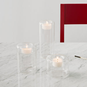 Kosta Boda Happy Votive Clear Set Of 3