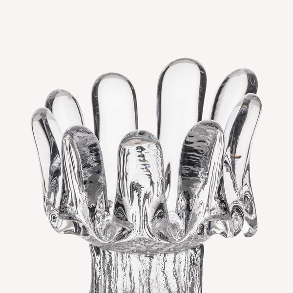 Load image into Gallery viewer, Kosta Boda Sunflower Votive Clear Medium
