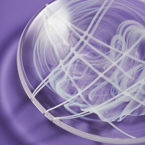 Load image into Gallery viewer, Kosta Boda Contrast Dish White/White
