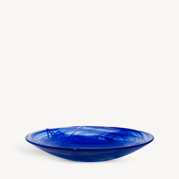 Load image into Gallery viewer, Kosta Boda Contrast Dish Blue/ Blue
