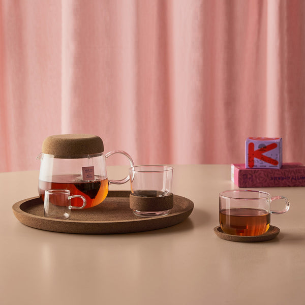 Load image into Gallery viewer, Kosta Boda Viva Teapot with cork Lid
