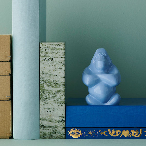 Load image into Gallery viewer, Kosta Boda Gabba Gabba Hey Aloha Blue Small
