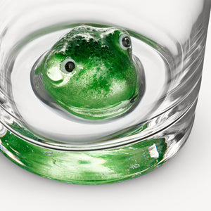 Kosta Boda New Friends Tumbler Frog