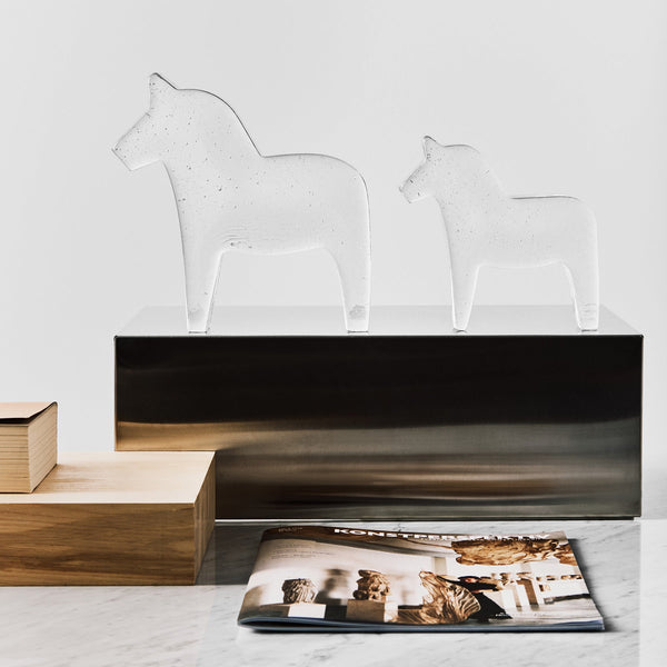 Load image into Gallery viewer, Kosta Boda Kosta Horse Large Clear - Glass Art Sculpture
