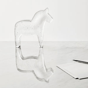 Kosta Boda Kosta Horse Large Clear - Glass Art Sculpture