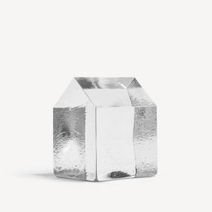 Kosta Boda Kosta House Clear Large - Glass Art Sculpture