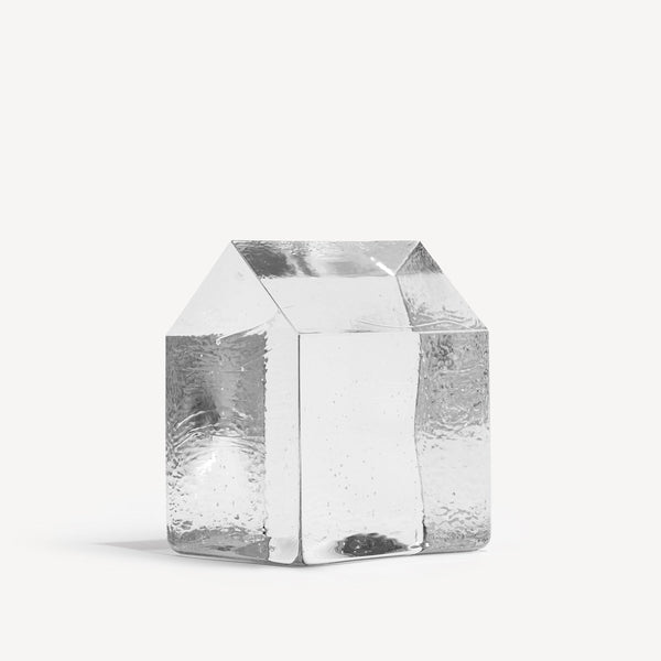 Load image into Gallery viewer, Kosta Boda Kosta House Clear Large - Glass Art Sculpture
