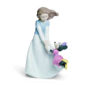 Lladro NAO Friends with Minnie - Figurine