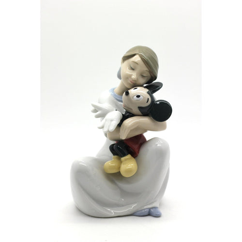 Lladro NAO I Love You, Mickey - Figurine