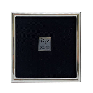 Tizo Design 5x5 Thin Plain - Sterling Silver Frame