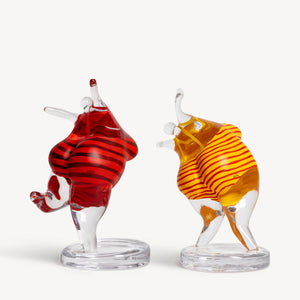 Kosta Boda Happiness Yellow/Red