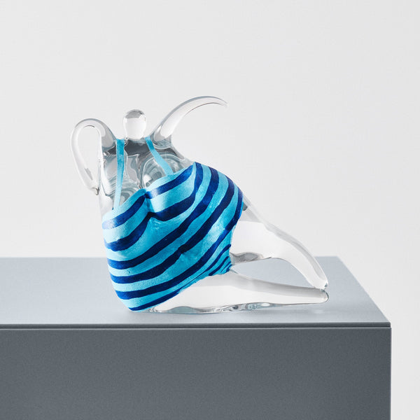 Load image into Gallery viewer, Kosta Boda Happiness Turquoise/Blue
