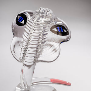 Kosta Boda Cobra Ld 100 - Glass Art Sculpture
