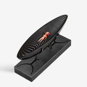 Kosta Boda Boat Pilgrim Black Limited Edition 500