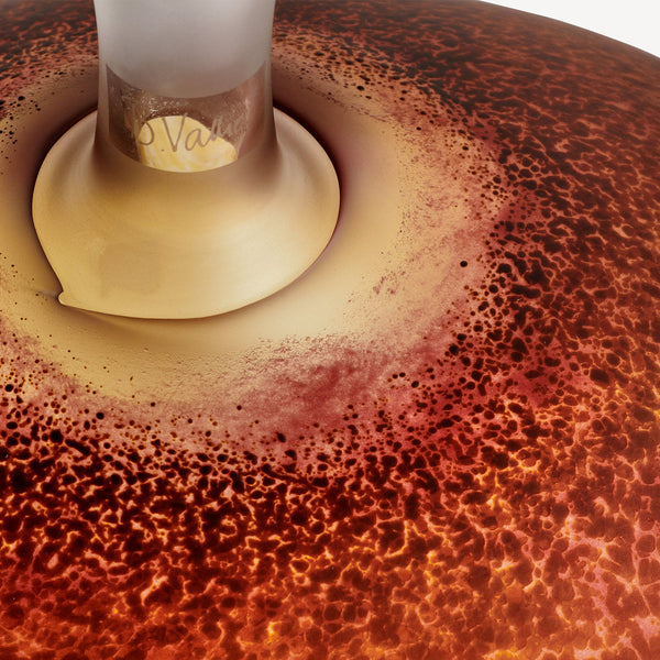 Load image into Gallery viewer, Kosta Boda Beans Golden Brown Satin
