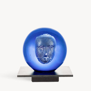 Kosta Boda Headman Blue