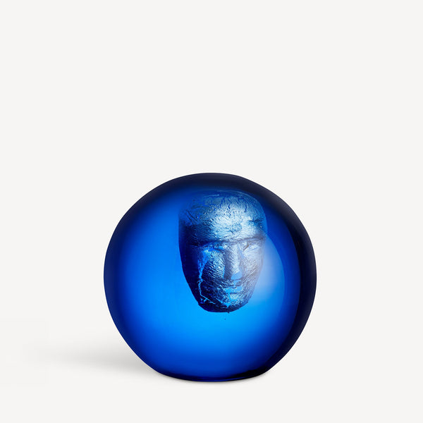 Load image into Gallery viewer, Kosta Boda Headman Blue
