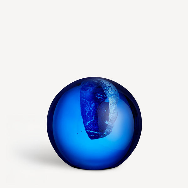 Load image into Gallery viewer, Kosta Boda Headman Blue
