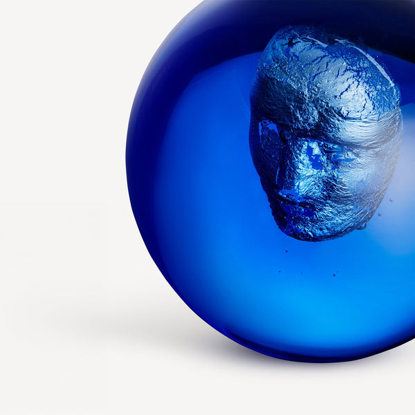 Load image into Gallery viewer, Kosta Boda Headman Blue
