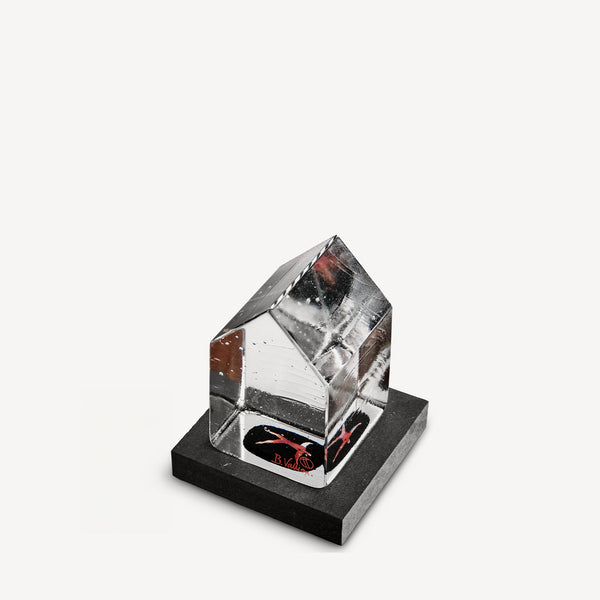Load image into Gallery viewer, Kosta Boda My Palace Home Clear Copper Figure
