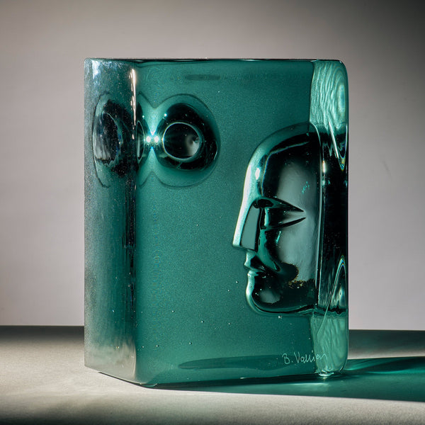 Load image into Gallery viewer, Kosta Boda Azur Moon Petrol
