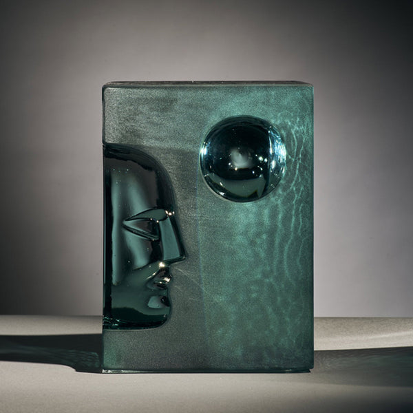 Load image into Gallery viewer, Kosta Boda Azur Moon Petrol
