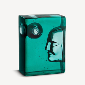 Kosta Boda Azur Moon Petrol